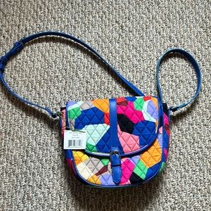 Vera Bradley Slim Saddle bag